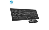 Hp Km100 Wired Keyboard Mouse Combo English Keyboard Laptop Optical Gaming Ergonomi